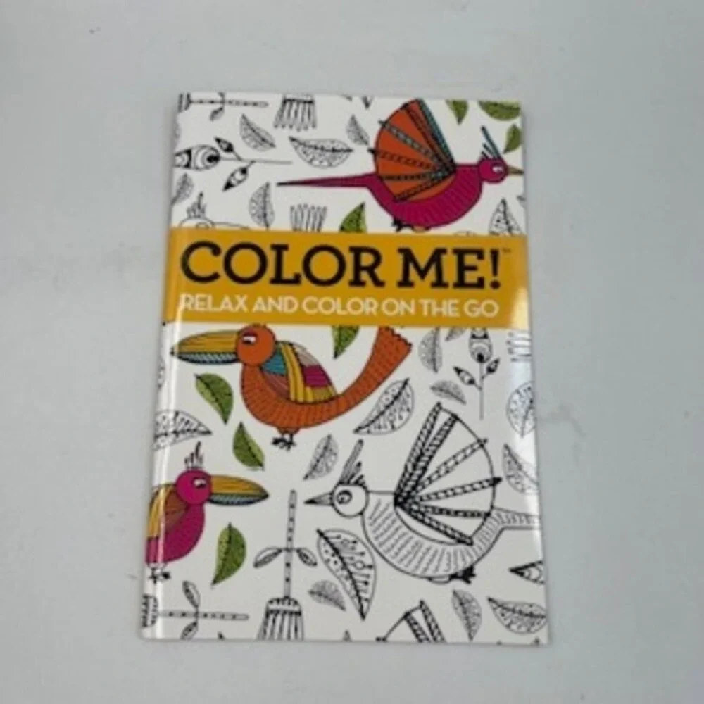 NEW Color Me! Coloring Books Relax & Color On The Go Set Of‎ 4 Books